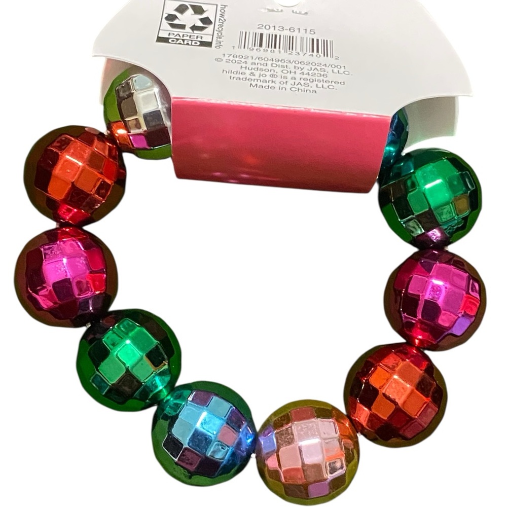 Colorful Beaded Bracelet NWT! - Picture 2 of 2